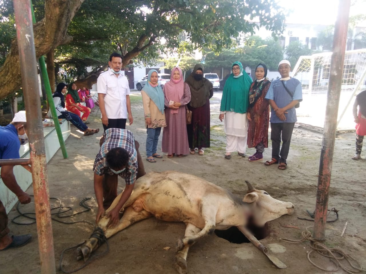 Perayaan Idul Adha 1442 SMA NEGERI 5 MEDAN